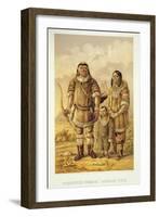 Chukchi Nomads, Engraved by Winckelmann and Sons (Litho)-Zakharov-Framed Giclee Print