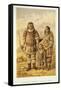 Chukchi Nomads, Engraved by Winckelmann and Sons (Litho)-Zakharov-Framed Stretched Canvas