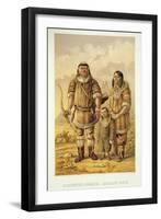 Chukchi Nomads, Engraved by Winckelmann and Sons (Litho)-Zakharov-Framed Premium Giclee Print