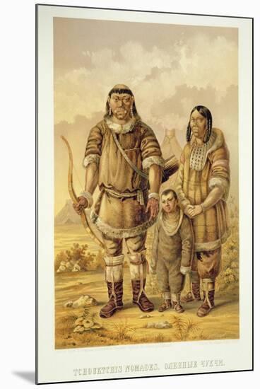 Chukchi Nomads, Engraved by Winckelmann and Sons (Litho)-Zakharov-Mounted Giclee Print