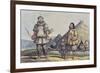 Chukchi People and their Homes, from 'Voyage Pittoresque Autour Du Monde', 1822-Ludwig Choris-Framed Giclee Print