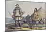 Chukchi People and their Homes, from 'Voyage Pittoresque Autour Du Monde', 1822-Ludwig Choris-Mounted Giclee Print