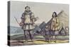 Chukchi People and their Homes, from 'Voyage Pittoresque Autour Du Monde', 1822-Ludwig Choris-Stretched Canvas