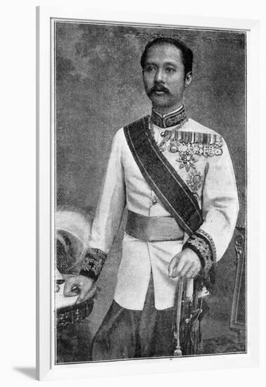 Chulalongkorn (Rama V), King of Siam, 1893-null-Framed Giclee Print