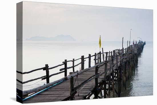 Chumphon, Thailand. Chumphon is one of the main ports for backpackers.-Micah Wright-Stretched Canvas