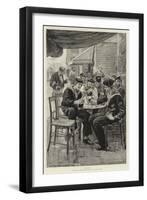 Chums, English and French Sailors on Leave at a French Port-William Hatherell-Framed Giclee Print