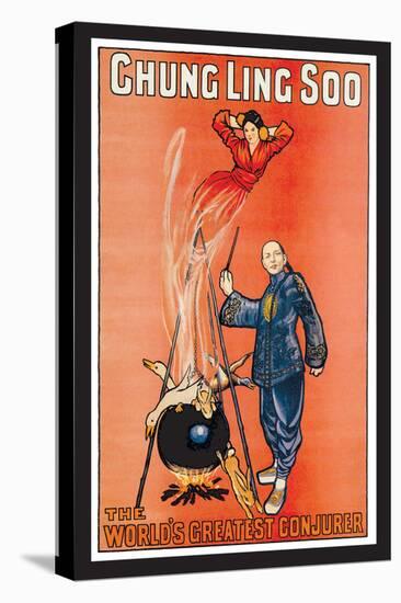 Chung Ling Soo, The World's Greatest Conjurer-null-Stretched Canvas