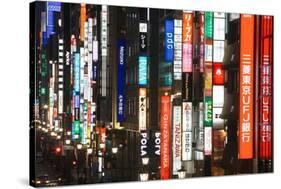 Chuo-Dori, Elevated View at Dusk Along Tokyo's Most Exclusive Shopping Street-Gavin Hellier-Stretched Canvas