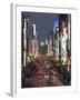 Chuo-Dori, Tokyo's Most Exclusive Shopping Street, Ginza, Tokyo, Honshu, Japan-Gavin Hellier-Framed Photographic Print