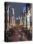 Chuo-Dori, Tokyo's Most Exclusive Shopping Street, Ginza, Tokyo, Honshu, Japan-Gavin Hellier-Stretched Canvas