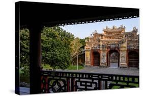 Chuong Duc Gate, Forbidden City in Heart of Imperial City-Nathalie Cuvelier-Stretched Canvas