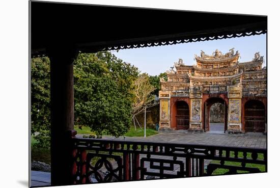 Chuong Duc Gate, Forbidden City in Heart of Imperial City-Nathalie Cuvelier-Mounted Photographic Print