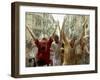 Chupinazo the Official Opening of the 2005 San Fermin Fiestas-null-Framed Photographic Print