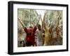 Chupinazo the Official Opening of the 2005 San Fermin Fiestas-null-Framed Photographic Print