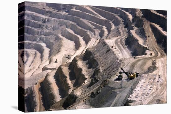 Chuquicamata Copper Mine-Charles Bowman-Stretched Canvas