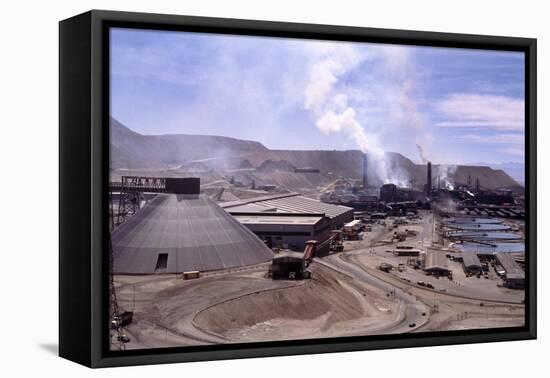 Chuquicamata Copper Mine-Charles Bowman-Framed Stretched Canvas