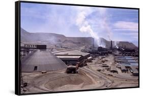 Chuquicamata Copper Mine-Charles Bowman-Framed Stretched Canvas