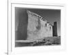 Church Acoma Pueblo. NHL New Mexico, Mision De San Estevan Del Rey Acoma 1933-1942-Ansel Adams-Framed Art Print