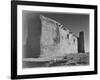 Church Acoma Pueblo. NHL New Mexico, Mision De San Estevan Del Rey Acoma 1933-1942-Ansel Adams-Framed Art Print