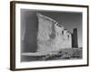 Church Acoma Pueblo. NHL New Mexico, Mision De San Estevan Del Rey Acoma 1933-1942-Ansel Adams-Framed Art Print