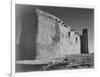 Church Acoma Pueblo. NHL New Mexico, Mision De San Estevan Del Rey Acoma 1933-1942-Ansel Adams-Framed Art Print