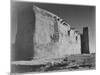 Church Acoma Pueblo. NHL New Mexico, Mision De San Estevan Del Rey Acoma 1933-1942-Ansel Adams-Mounted Art Print