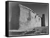 Church Acoma Pueblo. NHL New Mexico, Mision De San Estevan Del Rey Acoma 1933-1942-Ansel Adams-Framed Stretched Canvas