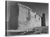 Church Acoma Pueblo. NHL New Mexico, Mision De San Estevan Del Rey Acoma 1933-1942-Ansel Adams-Stretched Canvas