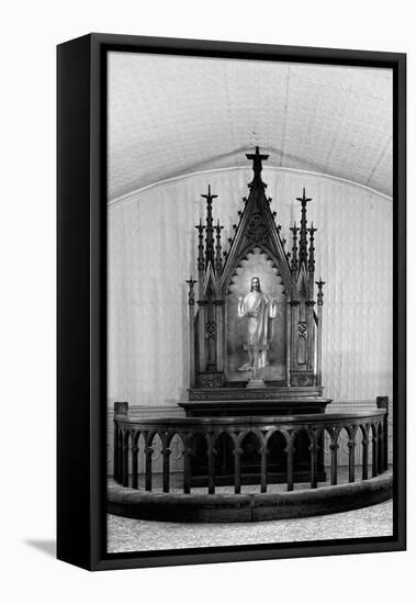 Church Alter-Rip Smith-Framed Stretched Canvas