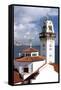 Church and Bay, Candelaria, Tenerife, 2007-Peter Thompson-Framed Stretched Canvas