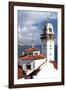 Church and Bay, Candelaria, Tenerife, 2007-Peter Thompson-Framed Photographic Print