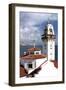 Church and Bay, Candelaria, Tenerife, 2007-Peter Thompson-Framed Photographic Print