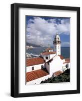 Church and Bay, Candelaria, Tenerife, 2007-Peter Thompson-Framed Photographic Print