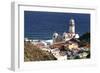 Church and Bay, Candelaria, Tenerife, 2007-Peter Thompson-Framed Photographic Print