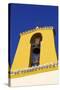Church and Belfry, Santa Gertrudis, Ibiza, Balearic Islands, Spain, Europe-Neil Farrin-Stretched Canvas