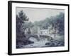 Church and Bridge, Hubberholme, Yorkshire-James Bourne-Framed Giclee Print