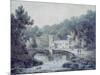 Church and Bridge, Hubberholme, Yorkshire-James Bourne-Mounted Giclee Print