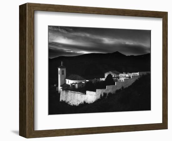 Church and Cemetery, Spain, 1960-Brett Weston-Framed Photographic Print