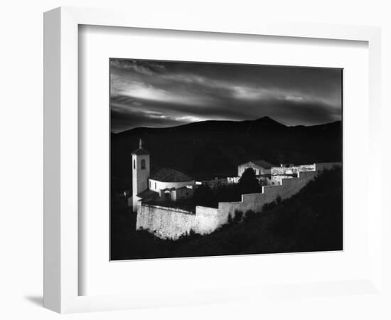 Church and Cemetery, Spain, 1960-Brett Weston-Framed Photographic Print