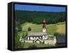 Church and Cemetery, Urach, Black Forest, Baden Wurttemberg, Bavaria, Germany-Gavin Hellier-Framed Stretched Canvas