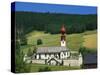 Church and Cemetery, Urach, Black Forest, Baden Wurttemberg, Bavaria, Germany-Gavin Hellier-Stretched Canvas