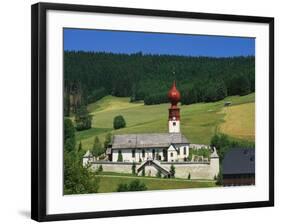 Church and Cemetery, Urach, Black Forest, Baden Wurttemberg, Bavaria, Germany-Gavin Hellier-Framed Photographic Print