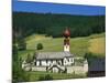 Church and Cemetery, Urach, Black Forest, Baden Wurttemberg, Bavaria, Germany-Gavin Hellier-Mounted Photographic Print