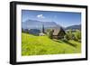 Church and Farmhouse in a Village in the Emmental Valley, Berner Oberland, Switzerland-Jon Arnold-Framed Photographic Print