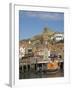 Church and Lifeboat in the Harbour, Whitby, North Yorkshire, Yorkshire, England-Neale Clarke-Framed Photographic Print