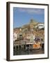 Church and Lifeboat in the Harbour, Whitby, North Yorkshire, Yorkshire, England-Neale Clarke-Framed Photographic Print