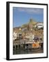Church and Lifeboat in the Harbour, Whitby, North Yorkshire, Yorkshire, England-Neale Clarke-Framed Photographic Print