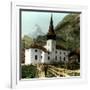 Church and Matterhorn, Zermatt, Switzerland-null-Framed Giclee Print