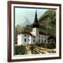 Church and Matterhorn, Zermatt, Switzerland-null-Framed Giclee Print