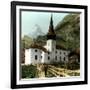 Church and Matterhorn, Zermatt, Switzerland-null-Framed Giclee Print